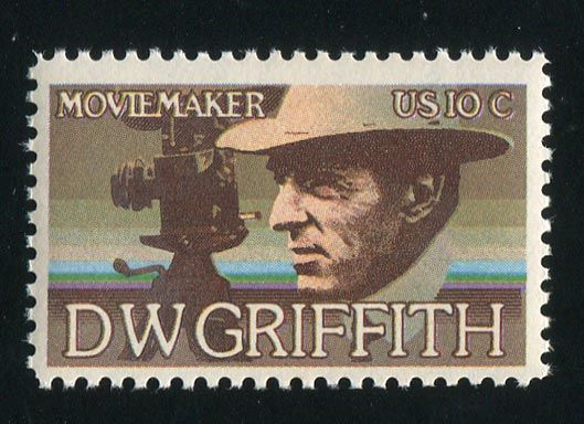 美国邮票 1975年 著名人物 电影制作 摄像机 新