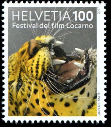 瑞士邮票:2017 第70届洛迦诺国际电影节 中邮
